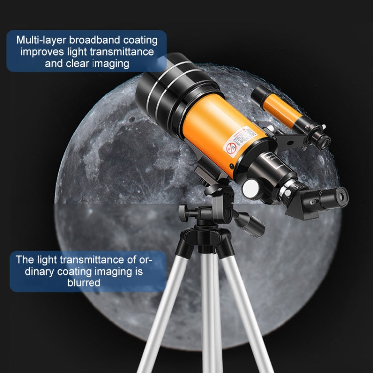 High-definition Stargazing Refracting Astronomical Telescope