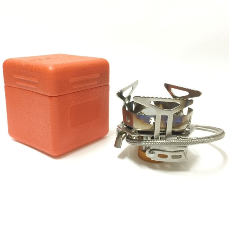 S187 Outdoor Portable Mini Stainless Steel Camping Stove Windproof Gas Stove