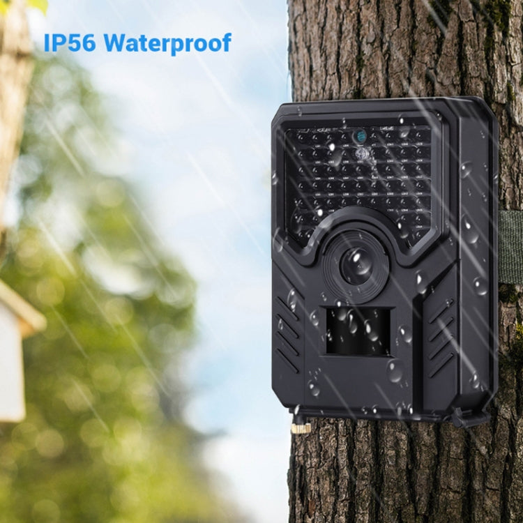 PR-200B 120 Degrees Wide Angle Lens IP56 Waterproof  12MP 1080P HD Infrared Hunting Trail Camera, Support TF Card, PIR Distance: 10-15m