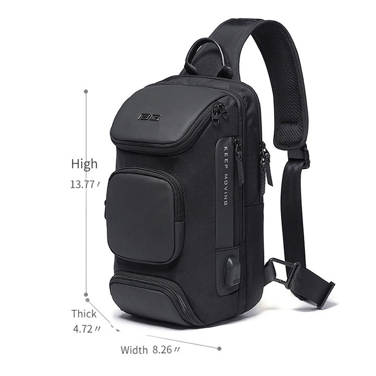 BANGE Fashion Travel Chest Bag Business Backpack Single Shoulder Bag