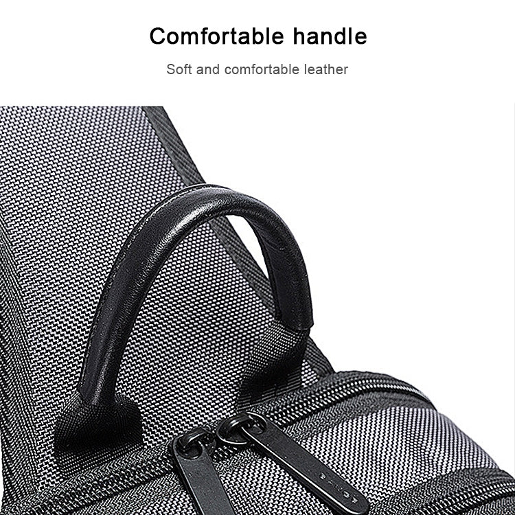 BANGE Men Security USB Chest Bag Portable Outdoor Shoulder Bag