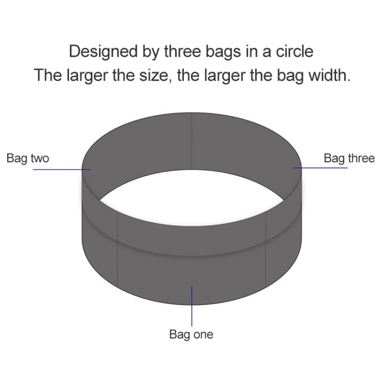 Personal Large-capacity Stretch Tablet Pockets Travel Anti-theft Bag Phone Bag,Size: L, Size: L