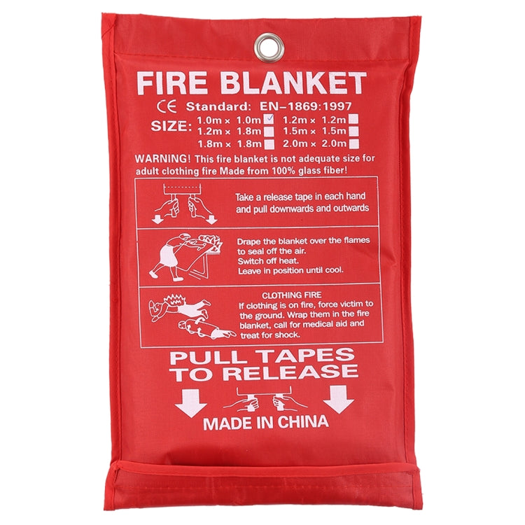 Emergency Survival Fire Blanket Shelter Safety Protector Extinguishers Tent, Size: 2×2m