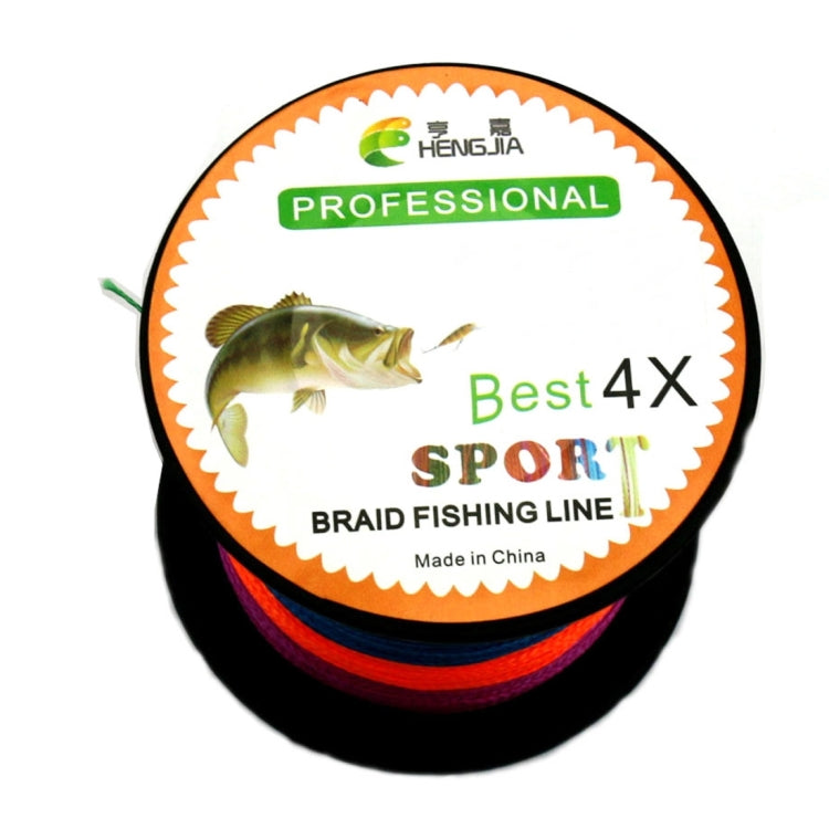 HENGJIA Colorful 2.0# 0.24mm 28LB 11.3kg Tension 300m Extra Strong 4 Shares Braid PE Fishing Line Kite Line