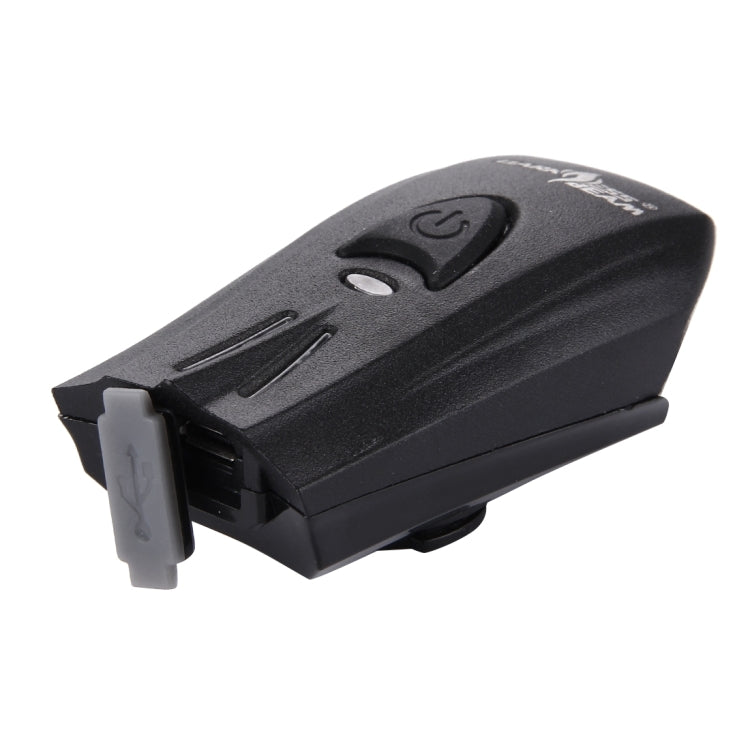 Waterproof USB Rechargeable 5 Modes Yellow & White Light 400LM COB LED Bike Taillight