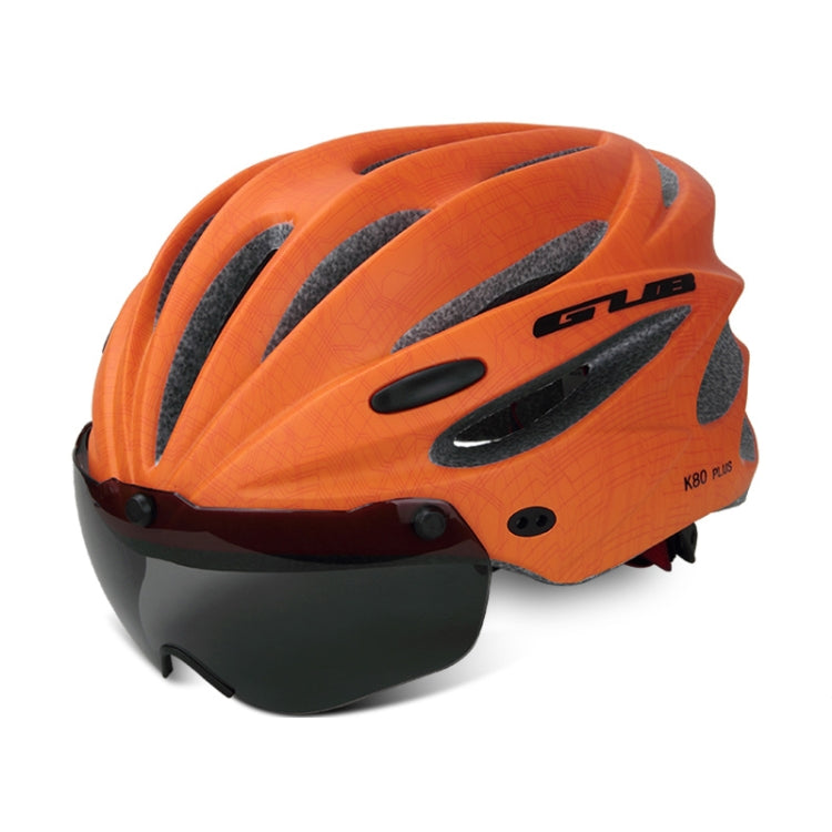 GUB K80 Plus Bike Helmet With Visor And Goggles, GUB K80 Plus(Fluorescent Green), GUB K80 Plus(Black), GUB K80 Plus(Orange), GUB K80 Plus(Gradient Blue), GUB K80 Plus(Gradient Purple), GUB K80 Plus(Red), GUB K80 Plus(Titanium Color), GUB K80 Plus(White)