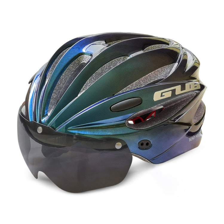 GUB K80 Plus Bike Helmet With Visor And Goggles, GUB K80 Plus(Fluorescent Green), GUB K80 Plus(Black), GUB K80 Plus(Orange), GUB K80 Plus(Gradient Blue), GUB K80 Plus(Gradient Purple), GUB K80 Plus(Red), GUB K80 Plus(Titanium Color), GUB K80 Plus(White)