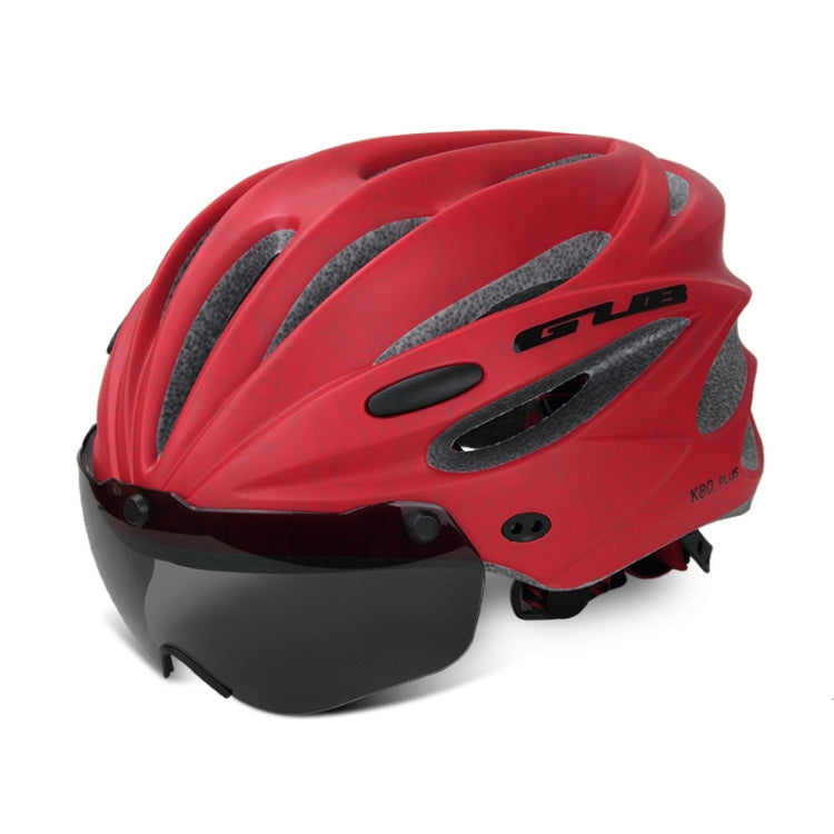 GUB K80 Plus Bike Helmet With Visor And Goggles, GUB K80 Plus(Fluorescent Green), GUB K80 Plus(Black), GUB K80 Plus(Orange), GUB K80 Plus(Gradient Blue), GUB K80 Plus(Gradient Purple), GUB K80 Plus(Red), GUB K80 Plus(Titanium Color), GUB K80 Plus(White)