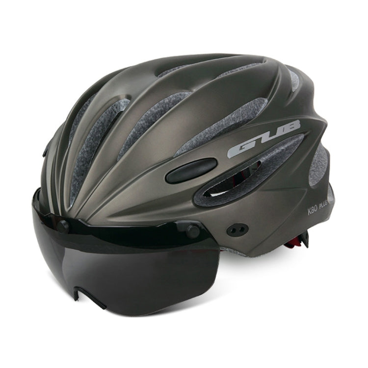 GUB K80 Plus Bike Helmet With Visor And Goggles, GUB K80 Plus(Fluorescent Green), GUB K80 Plus(Black), GUB K80 Plus(Orange), GUB K80 Plus(Gradient Blue), GUB K80 Plus(Gradient Purple), GUB K80 Plus(Red), GUB K80 Plus(Titanium Color), GUB K80 Plus(White)
