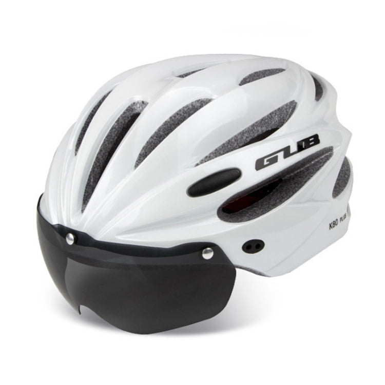 GUB K80 Plus Bike Helmet With Visor And Goggles, GUB K80 Plus(Fluorescent Green), GUB K80 Plus(Black), GUB K80 Plus(Orange), GUB K80 Plus(Gradient Blue), GUB K80 Plus(Gradient Purple), GUB K80 Plus(Red), GUB K80 Plus(Titanium Color), GUB K80 Plus(White)
