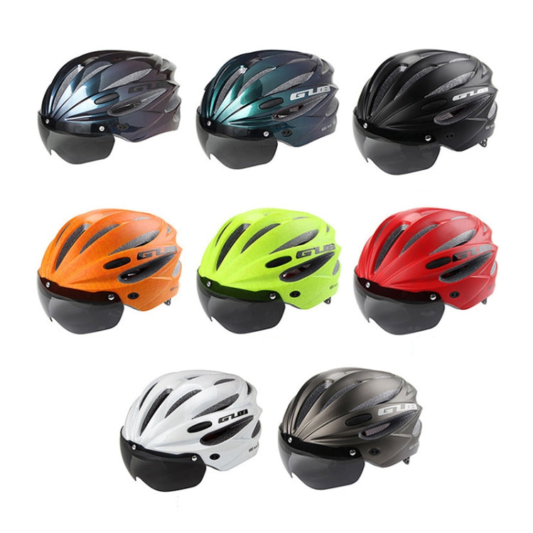 GUB K80 Plus Bike Helmet With Visor And Goggles, GUB K80 Plus(Fluorescent Green), GUB K80 Plus(Black), GUB K80 Plus(Orange), GUB K80 Plus(Gradient Blue), GUB K80 Plus(Gradient Purple), GUB K80 Plus(Red), GUB K80 Plus(Titanium Color), GUB K80 Plus(White)