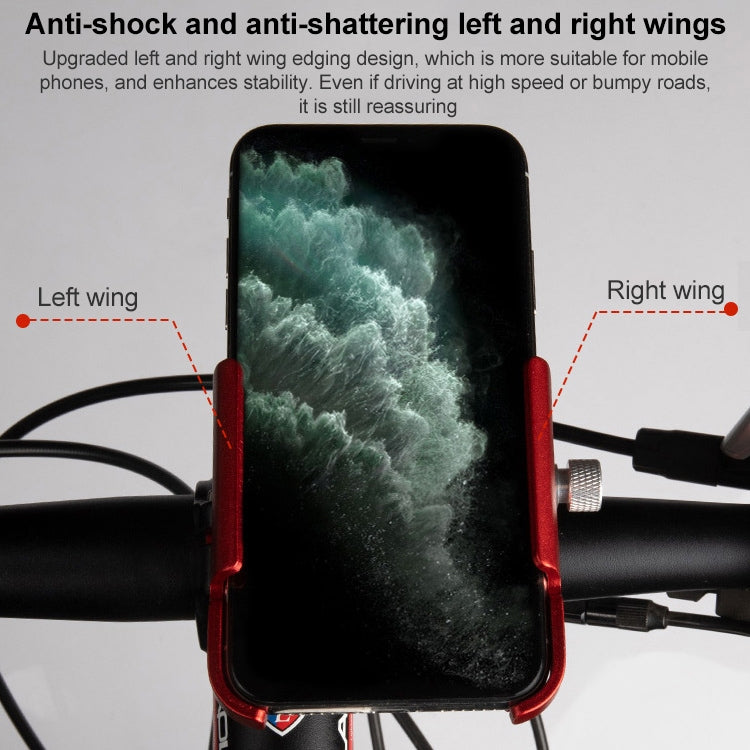 GUB P30 Aluminum Bike Phone Holder