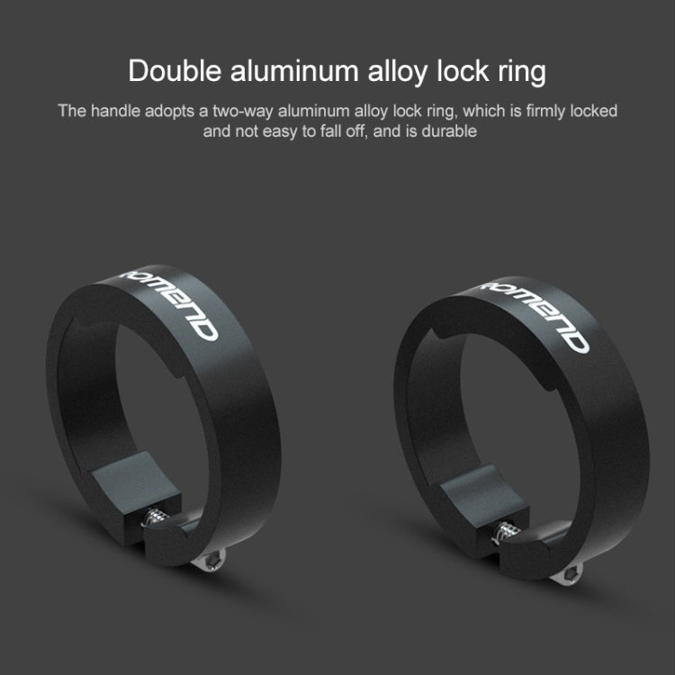 PROMEND GR-506 1 Pair Rubber Ergonomic Ball Bicycle Grip Cover (130mm+130mm)