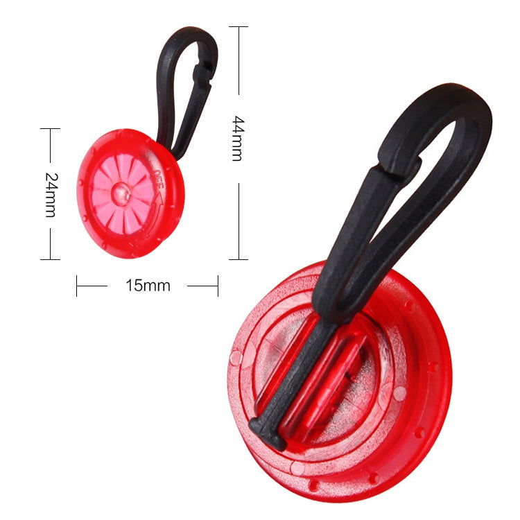 5 PCS Camping Night Running Arm Luminous Hanging Buckle Safety Light