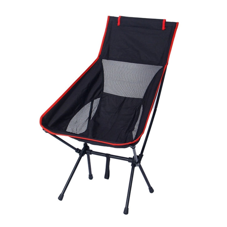 Large Outdoor Camping Leisure Beach Portable Folding Chair, Large(Navy Blue), Large (White), Large(Black), Large(Grey)