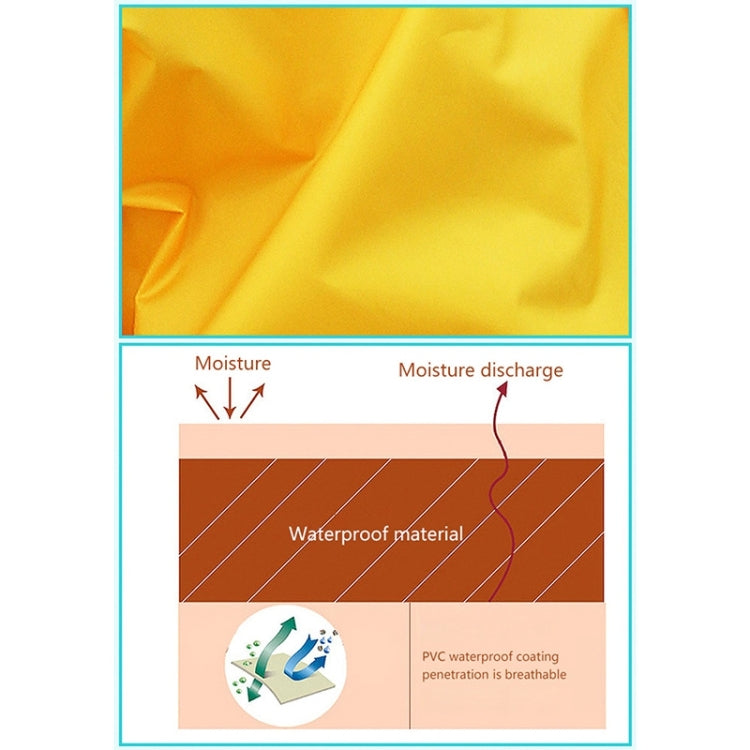 Cartoon Dinosaur Children Fashion Raincoat Size: M