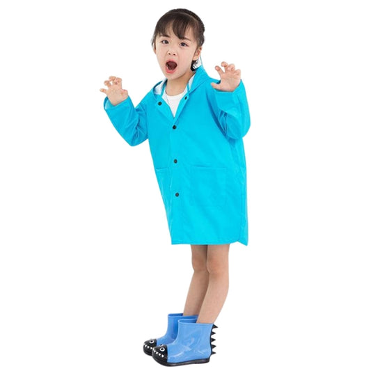 Cartoon Dinosaur Children Fashion Raincoat Size: M, Size: M