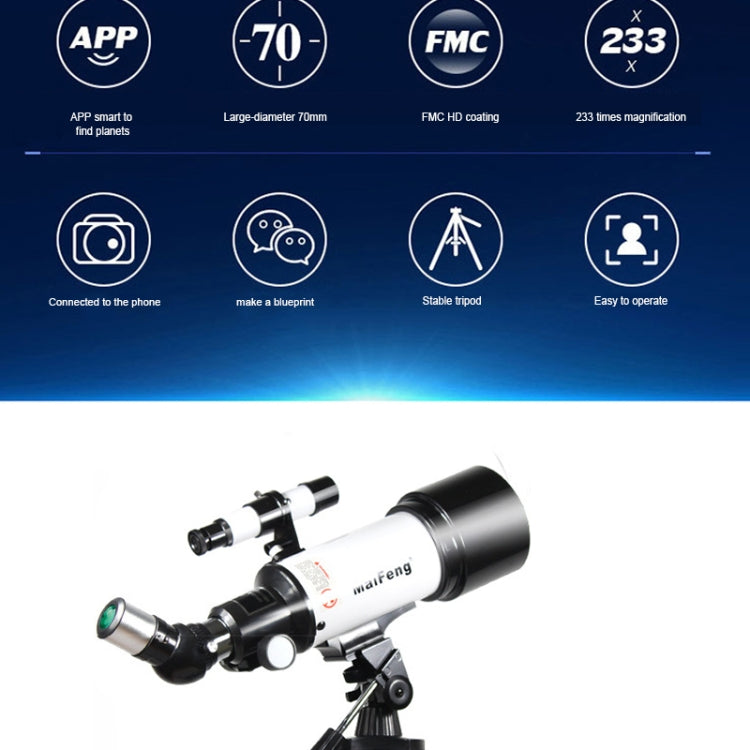 Maifeng40070 233x70 High Definition High Times Astronomical Telescope with Tripod