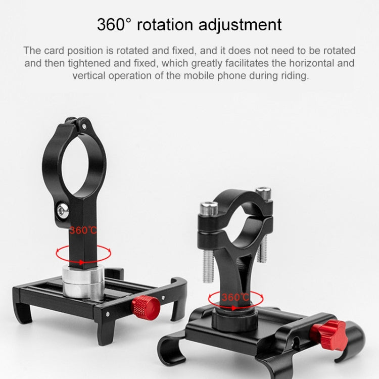 PROMEND SJJ-275 Bicycle Aluminum Alloy Phone Holder for Handlebar