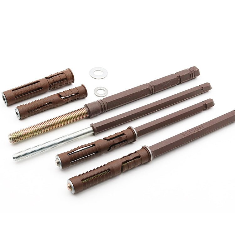 10 PCS Concealed Layer Board Pin Wall Bookshelf Invisible Bulkhead Nail, 10x145mm