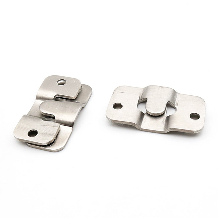 30 PCS Stainless Steel Picture Frame Hanging Code Mirror Fastener, Size: S