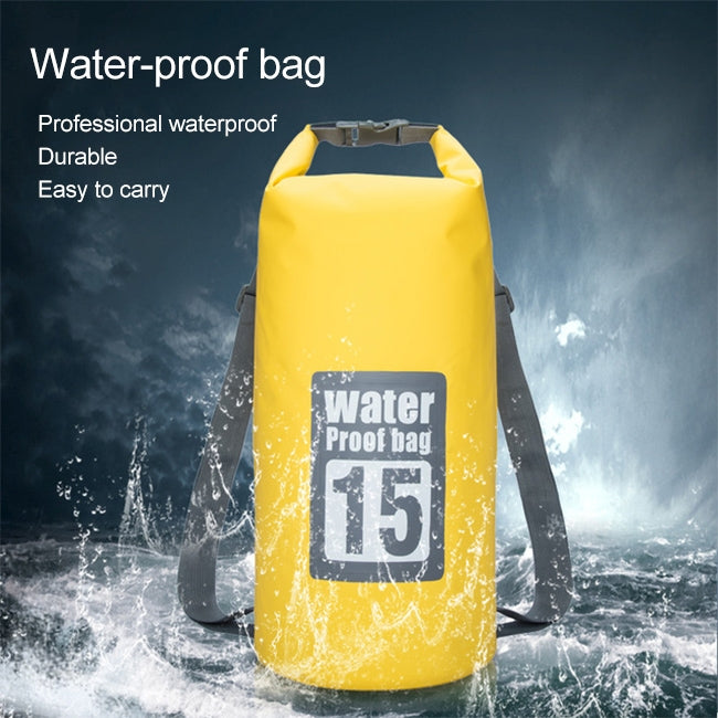 Outdoor Waterproof Dry Dual Shoulder Strap Bag Dry Sack, Capacity: 10L
