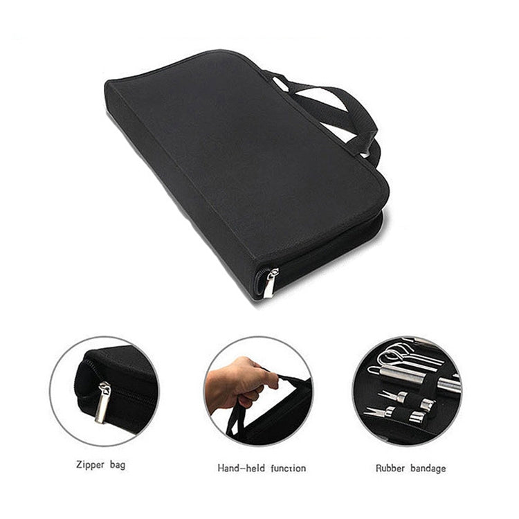 20 in 1 Outdoor Tableware Set Camping Barbecue Tableware Picnic Tool Set