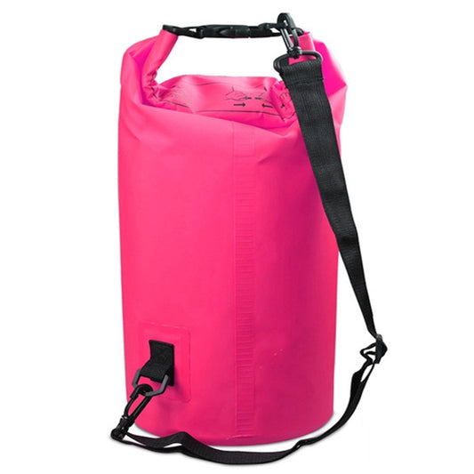 Outdoor Waterproof Single Shoulder Bag Dry Sack PVC Barrel Bag, Capacity: 10L