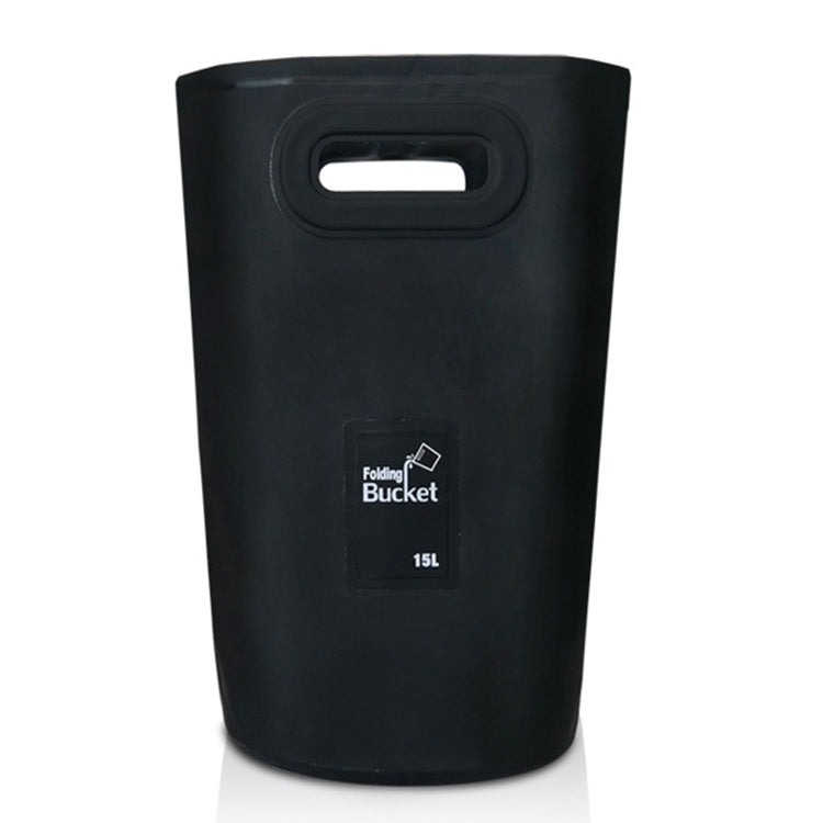 Outdoor Portable Folding Sink PVC Collapsible Bucket, Capacity: 15L