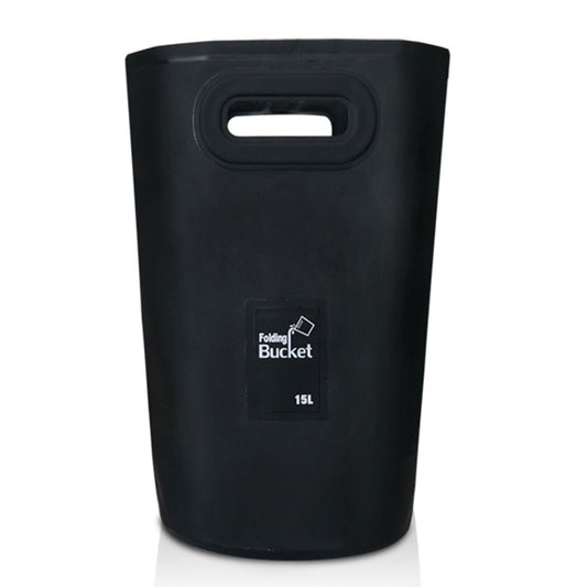 Outdoor Portable Folding Sink PVC Collapsible Bucket, Capacity: 15L, 15L Black, 15L Dark Blue, 15L Orange, 15L Green, 15L Rose Red, 15L Sky Blue, 15L Yellow