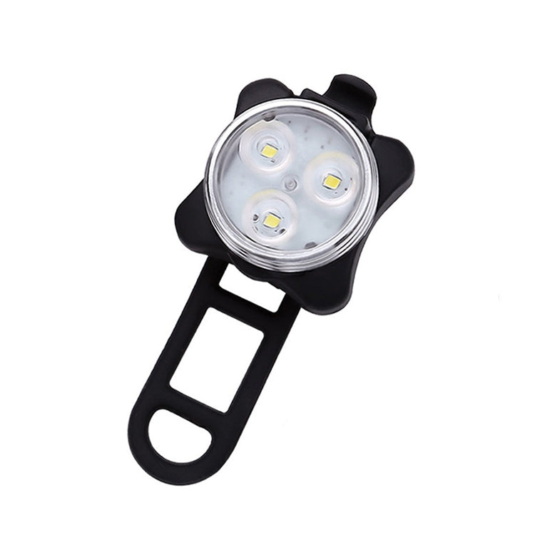 COB Lamp Bead 160LM White Light USB Charging Four-speed Waterproof Bicycle Headlight / Taillight Set