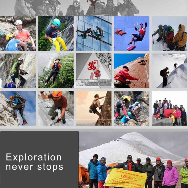 Climbing Rescue Figure 8 Descender Rappelling Gear Belay Device(Black)