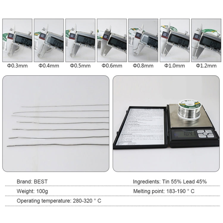 BEST 0.6mm  100g welding wire