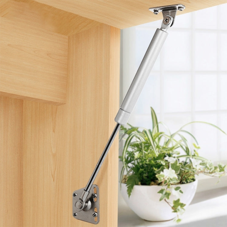 Iron Head Cabinet Gas Holder Hydraulic Rod Buffer Telescopic Strut, 10 inch 80N (8kg)