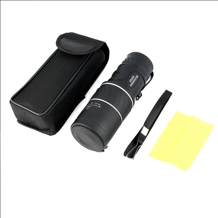 40x60 12X Pocket High Times High Definition Night Vision Focusing Monocular Telescope, 40x60 12X