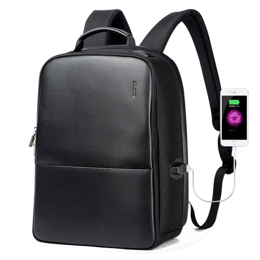 Bopai 751-006431 Business Waterproof Anti-theft Large Capacity Double Shoulder Bag,with USB Charging Port, Size: 27x16.5x40cm