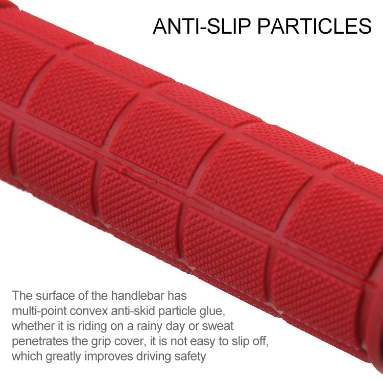 BaseCamp BC-607 1 Pair Bicycle MTB Bike Lock-on Rubber Handlebar Grips