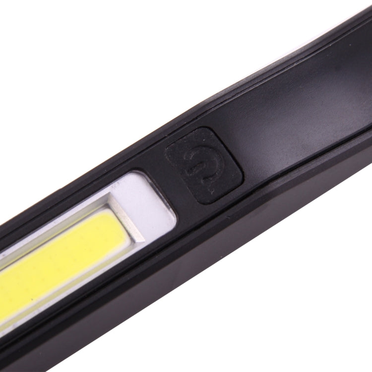COB LED 2-Modes with 90 Degree Rotatable Magnetic Pen Clip