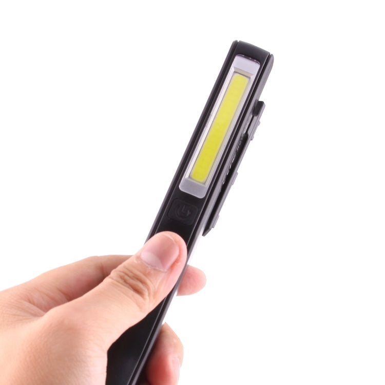 COB LED 2-Modes with 90 Degree Rotatable Magnetic Pen Clip