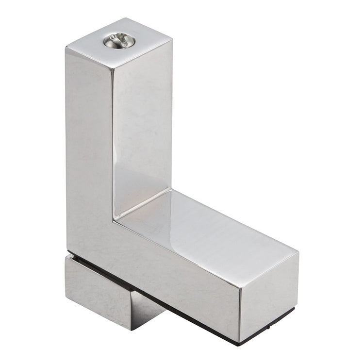 3-24mm F Type Glossy Polished  Zinc Alloy Fixed Clip Glass Wood Layer Board Bracket