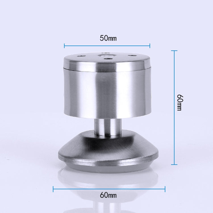 Stainless Steel Wire Drawing Thickened Column Sofa Furniture Cabinet Foot, Height: 60mm