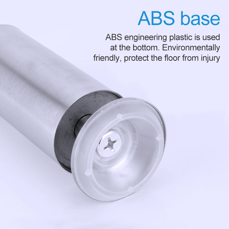 Stainless Steel Wire Drawing Thickened Column Sofa Furniture Cabinet Foot, Height: 80mm