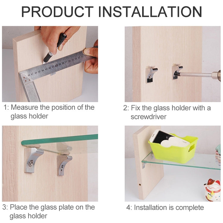 30 PCS Large Right Angle Thickened Zinc Alloy Bright Layer Sucker Plate Bracket, Weight: 12.2g