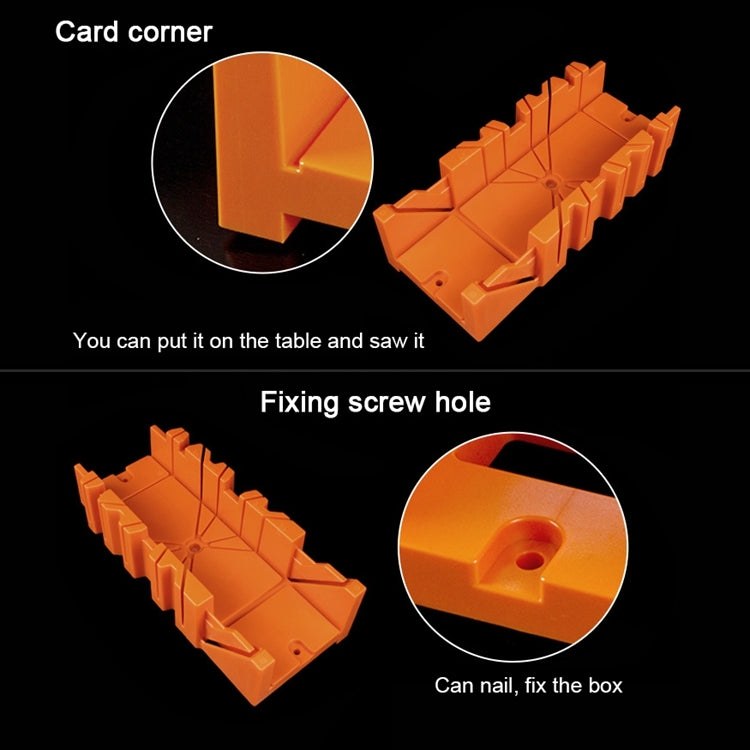 12 Inch Miter Saw Cabinets Multi-function Woodworking Hand Tools Home DIY Wood Working Hand Saws Clamped Box