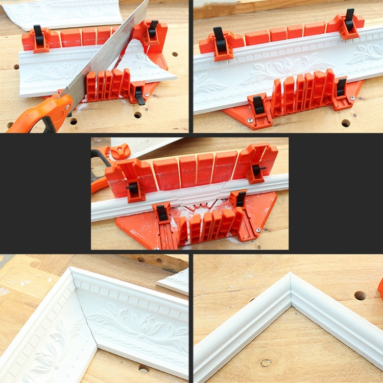 12 Inch Miter Saw Cabinets Multi-function Woodworking Hand Tools Home DIY Wood Working Hand Saws Clamped Box