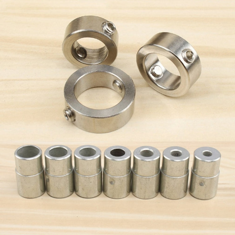 16 in 1 Drill Guide Vertical Pocket Hole Jig 5/6/7/8/9/10/12mm Drill Bit Hole Locator Stainless Steel Woodworking Jig Kit