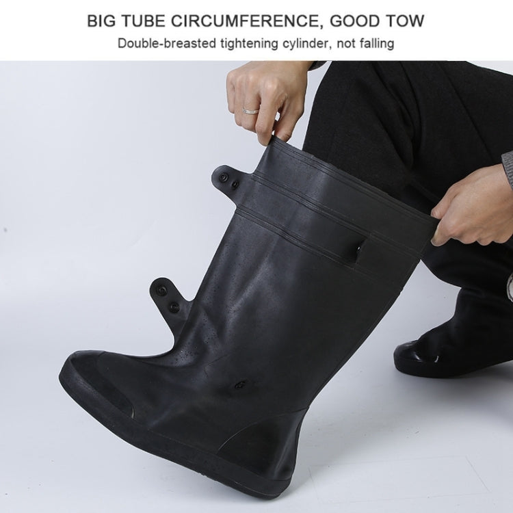 High Tube Rainproof Snowproof Adult Shoe Cover Size: XXXL, Size: XXXL