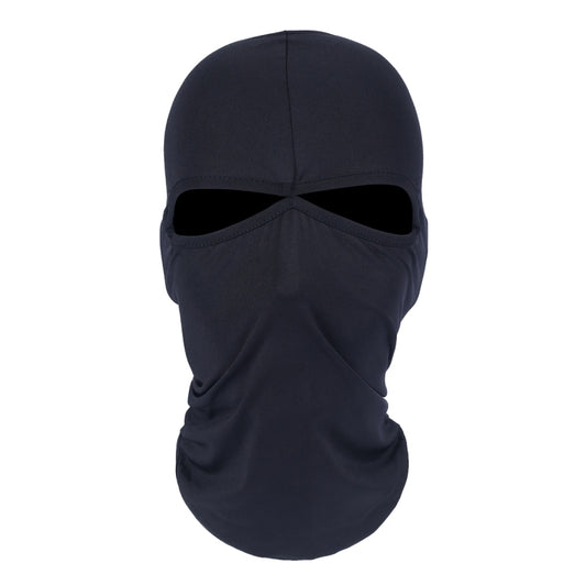 Balaclava Style Unisex Elastic Lycra Dual Holes Biking Head Mask