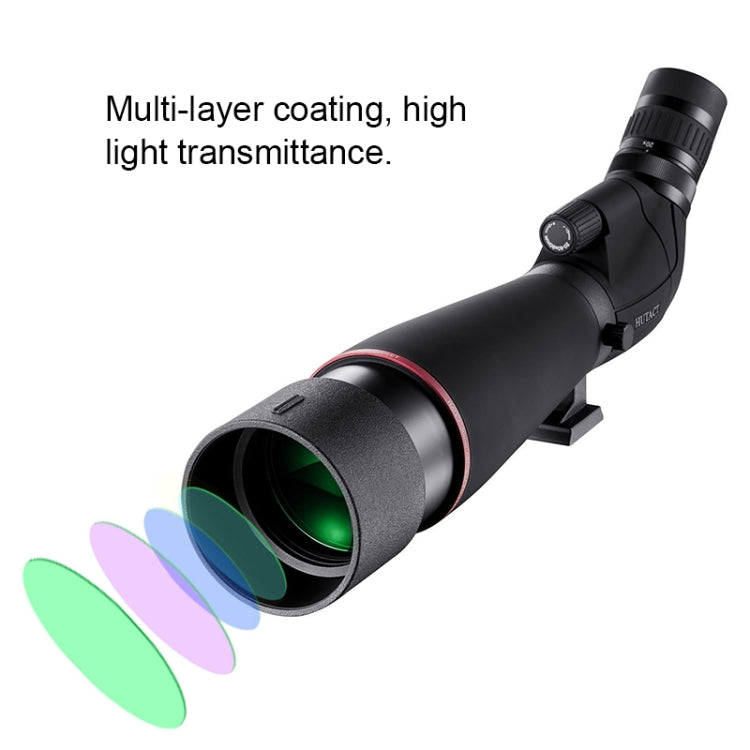 HTK-72 20x-60x High Definition Night Vision Zoom Monocular Telescope for Outdoor Camping Birdwatching with Tripod