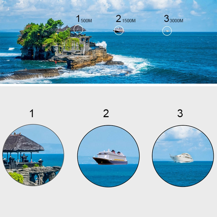 HTK-72 20x-60x High Definition Night Vision Zoom Monocular Telescope for Outdoor Camping Birdwatching with Tripod